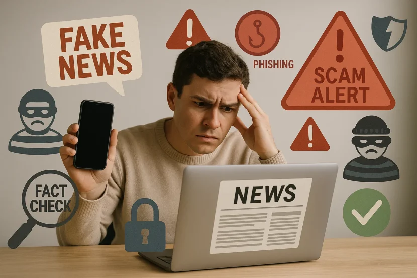 How to Spot Fake News and Scams Online Fake News