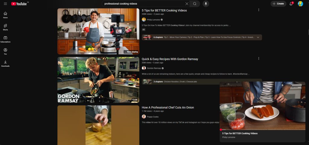 Watch two cooking tutorials, and suddenly your homepage is filled with recipes, kitchen hacks, and food vloggers.